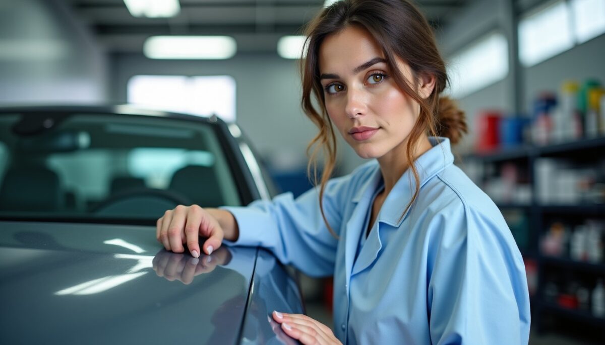 Pourquoi les professionnels de santé délaissent la peinture pour le film adhésif en carrosserie partielle infirmière